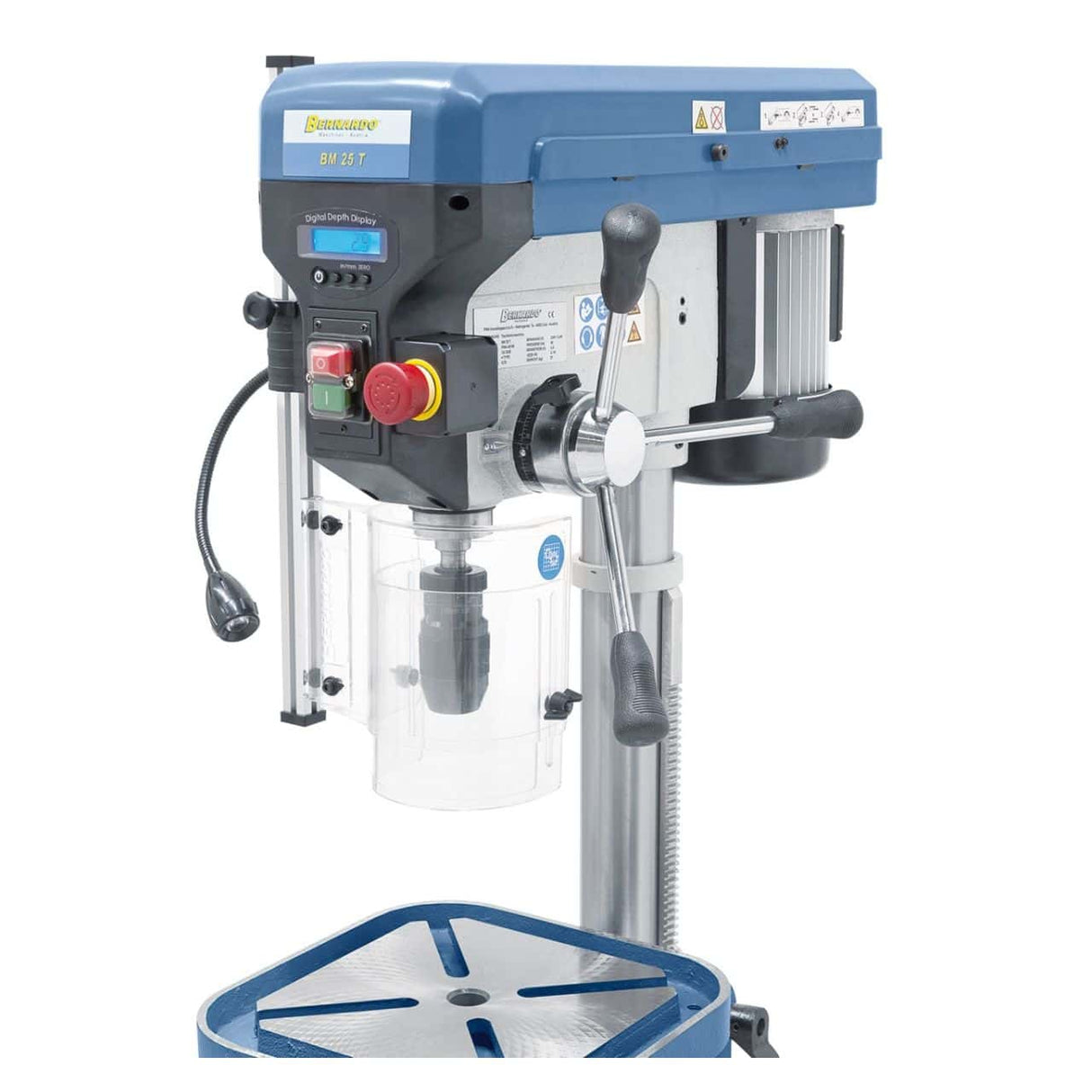 Bernardo BM 25 T 230 V - Trapano da banco con display digitale e LED