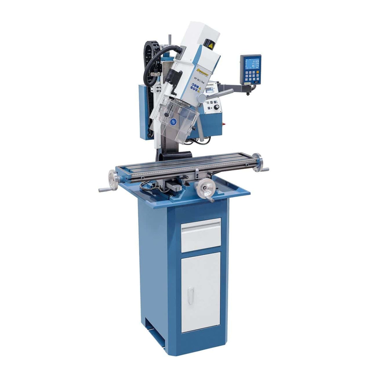 KF 26 L Top Drill and Milling Machine with 3-Axis Digital Display DT 40