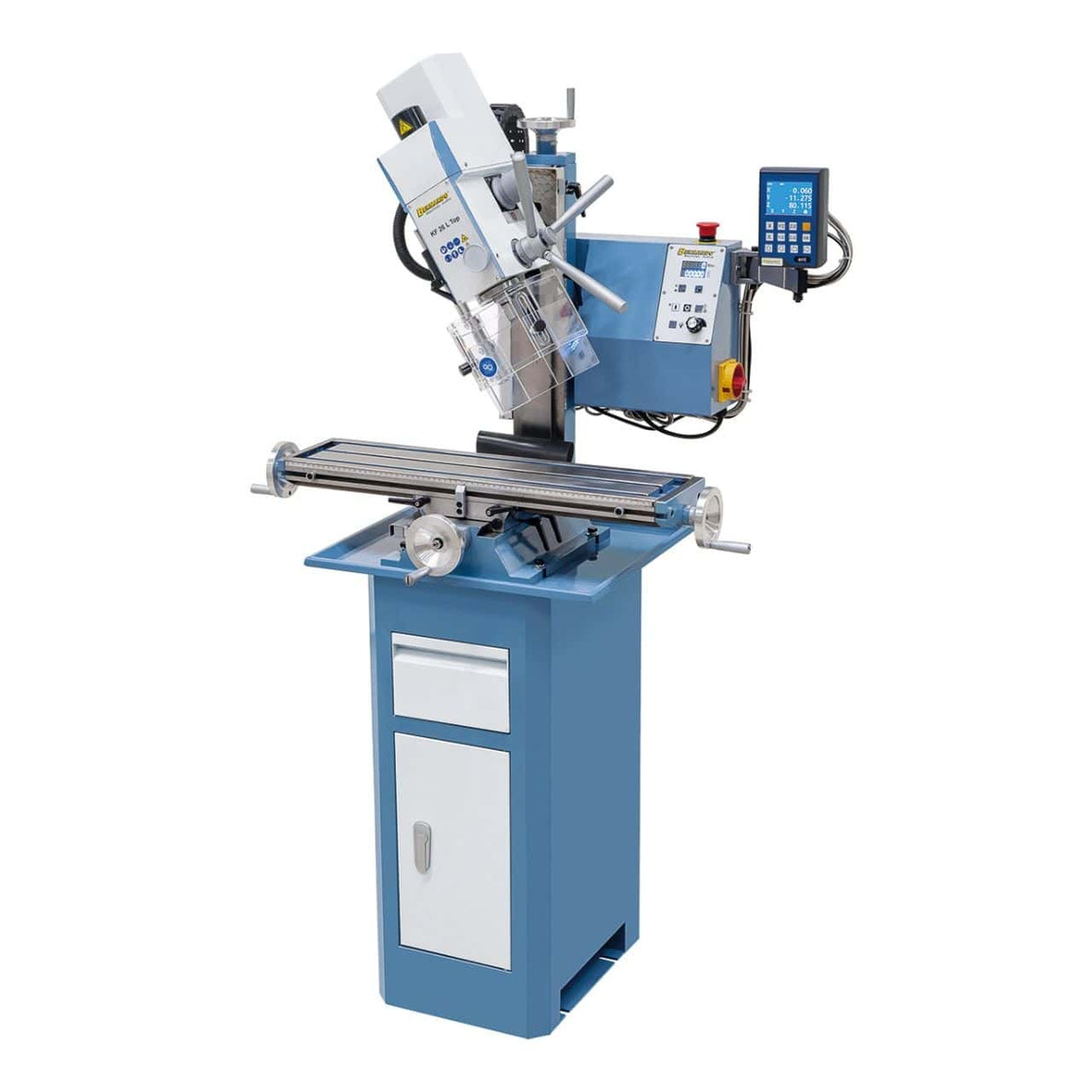 KF 26 L Top Drill and Milling Machine with 3-Axis Digital Display DT 40