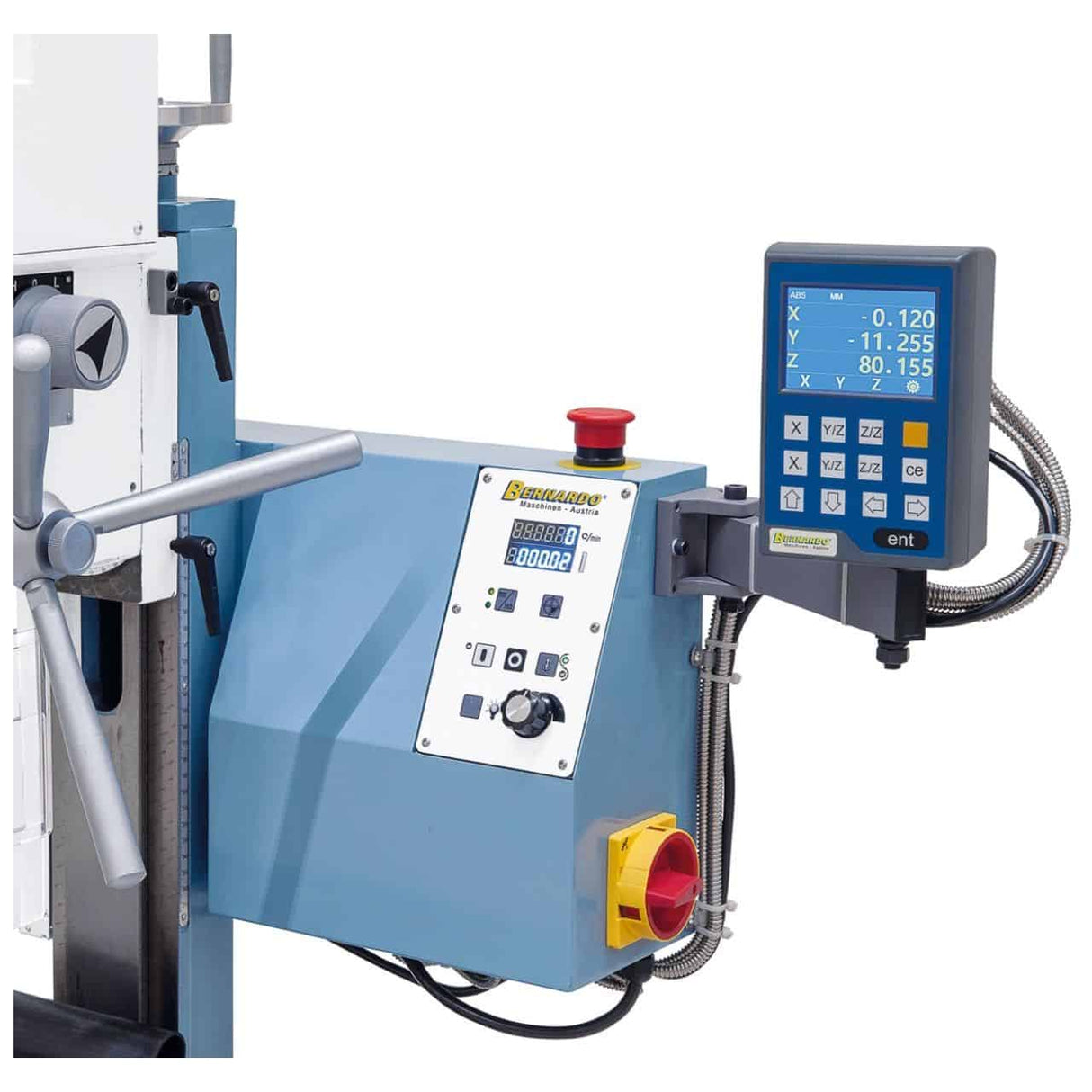 KF 26 L Top Drill and Milling Machine with 3-Axis Digital Display DT 40