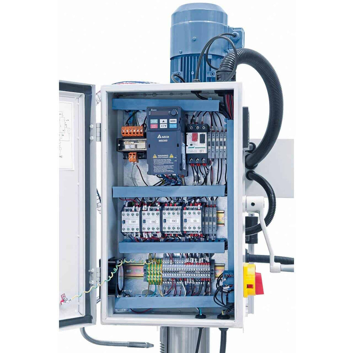 Drill and milling machine BF 45 HSV Vario with feed