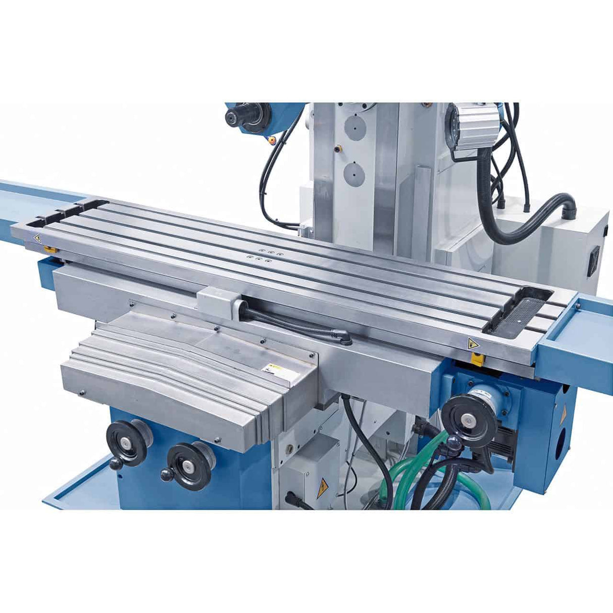 Universal milling machine with servo-assisted turret for UWF 200 Servo feeds