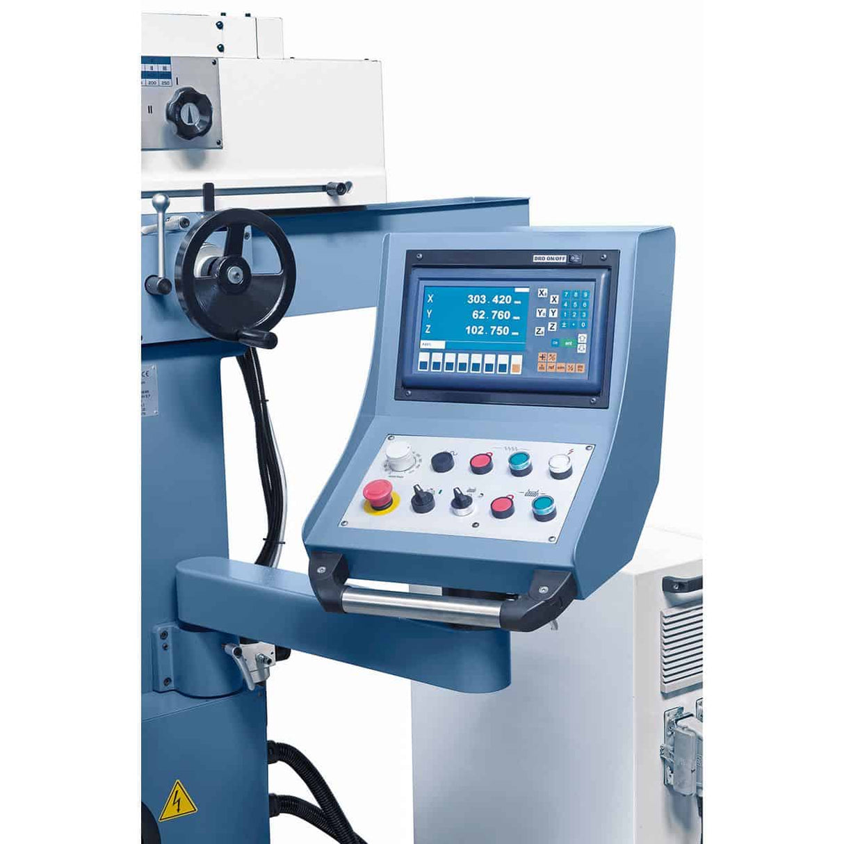 TRM 900 tool milling machine incl. 3-axis digital display