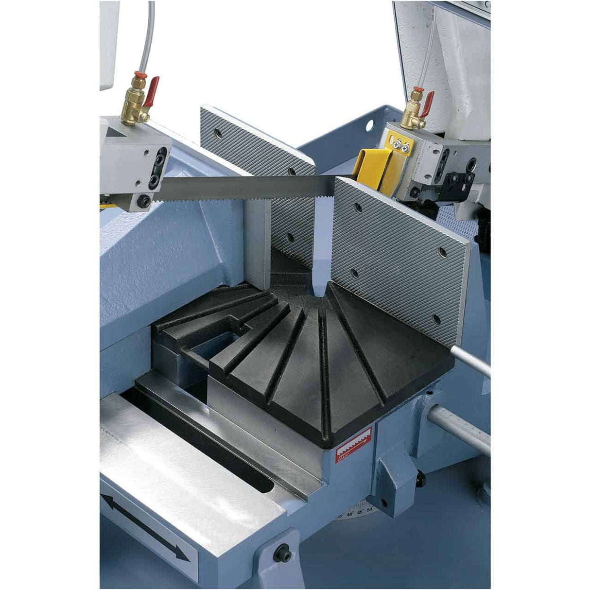 MBS 350 DGA semi-automatic double band saw