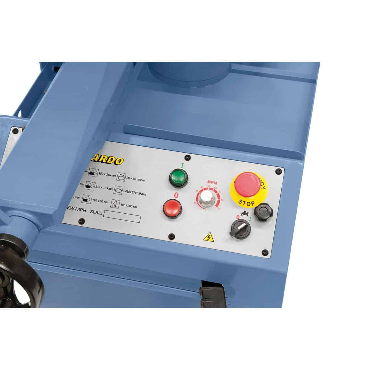 Bernardo Sega a nastro orizzontale HBS 275 Vario PRO / 230 V