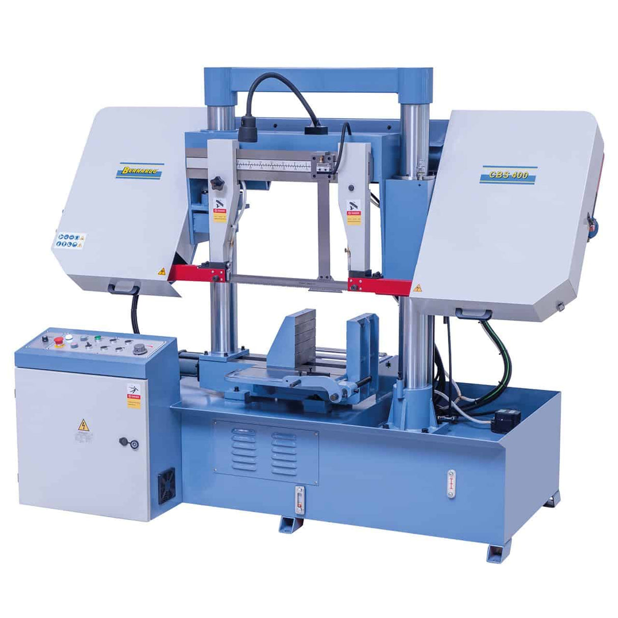 Sega a nastro orizzontale a doppia colonna CBS 400