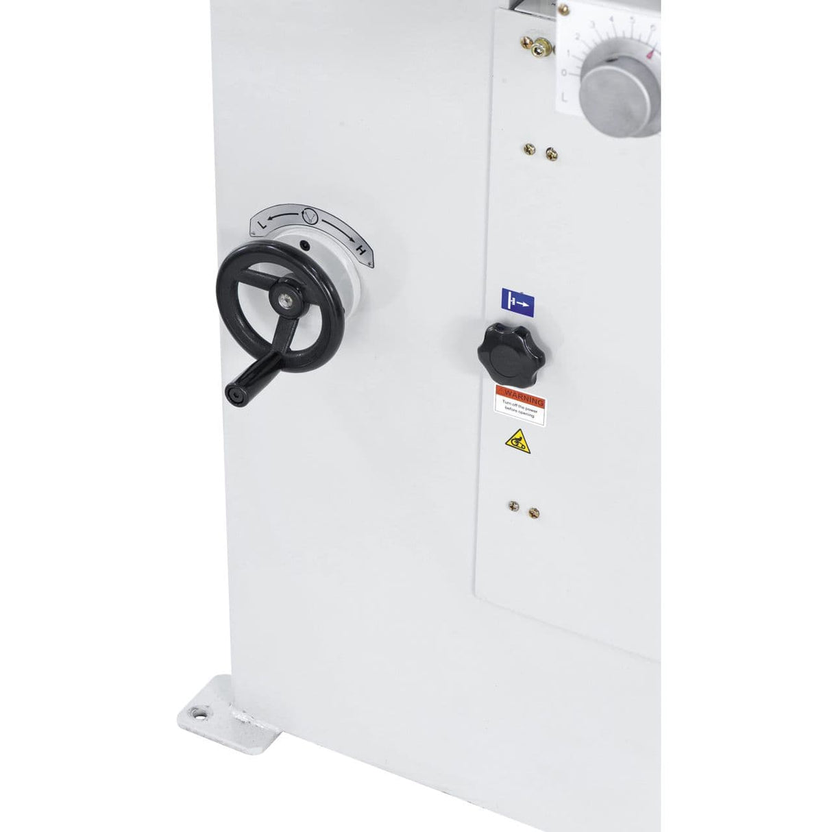 Vertical band saw with automatic table feed VMS 520 A