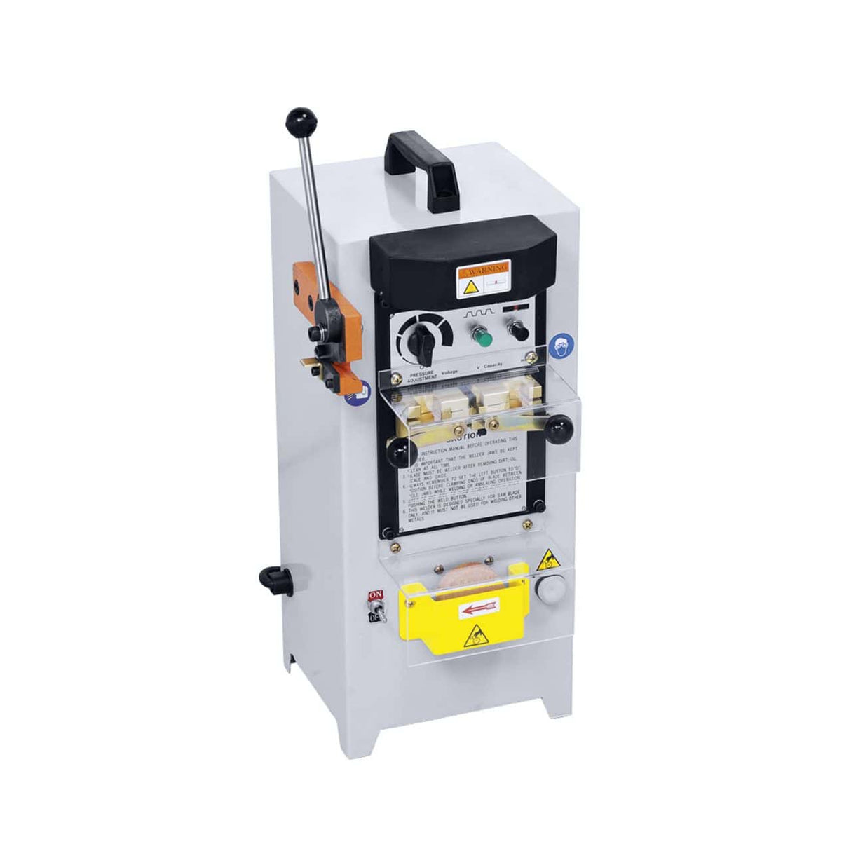 Vertical band saw with automatic table feed VMS 610 A