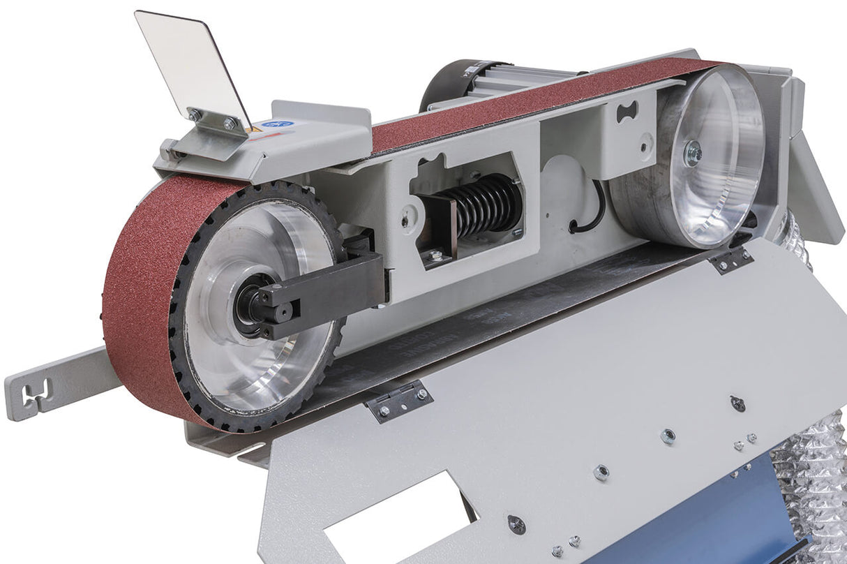 Bernardo Levigatrice a nastro con aspirazione BSM 75 x 2000 DC-2