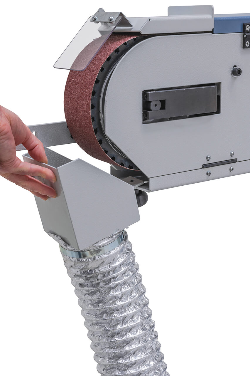 Bernardo Levigatrice a nastro con aspirazione BSM 75 x 2000 DC-2