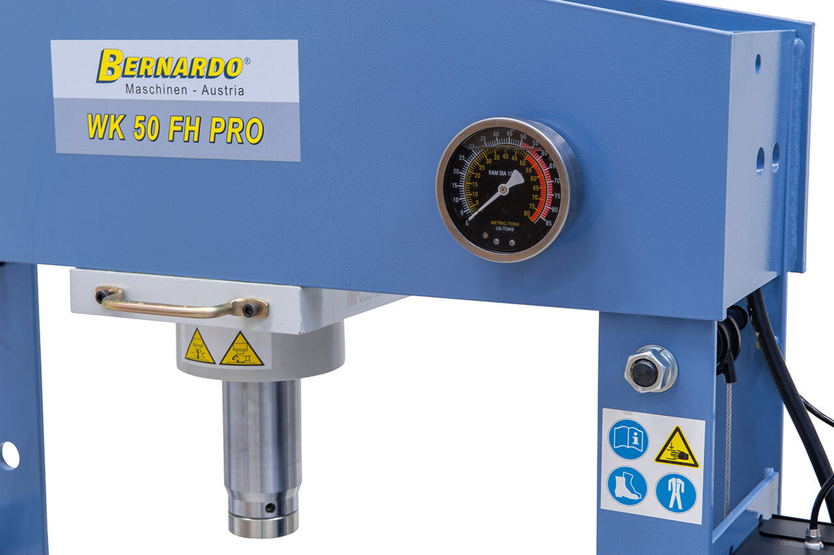 Bernardo WK 50 FH Pro – Pressa da officina professionale 50 ton