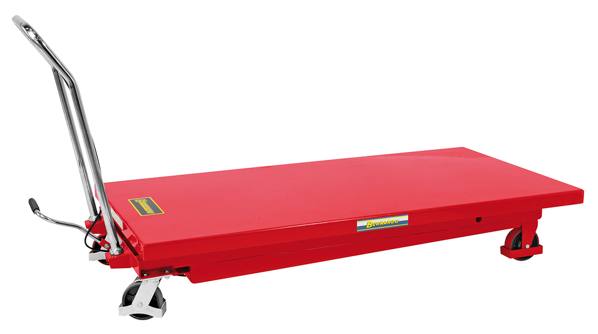 Hydraulic platform lifting table with large top TG 500