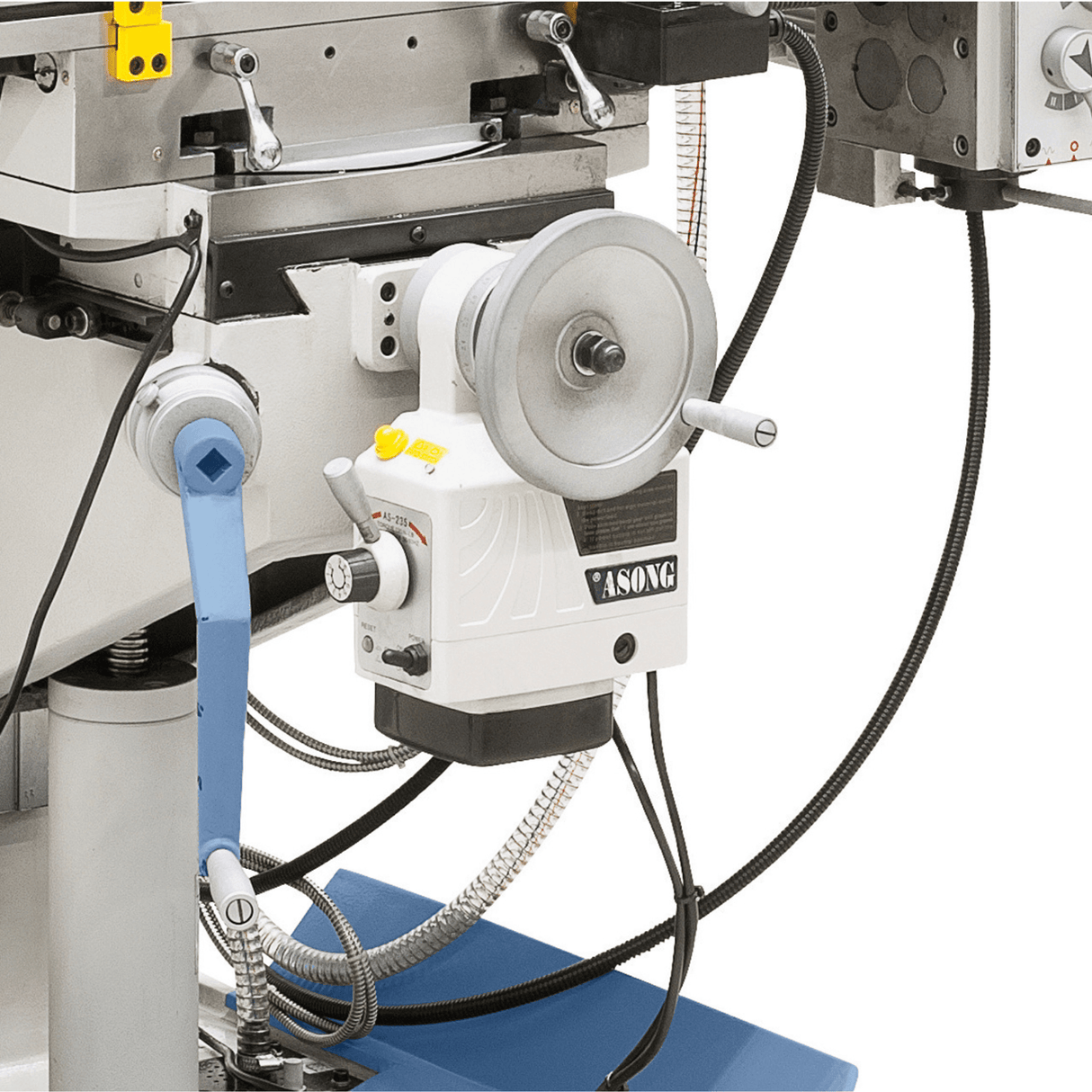 Universal milling machine UWF 80 E incl. 3-axis digital display and Y-axis feed