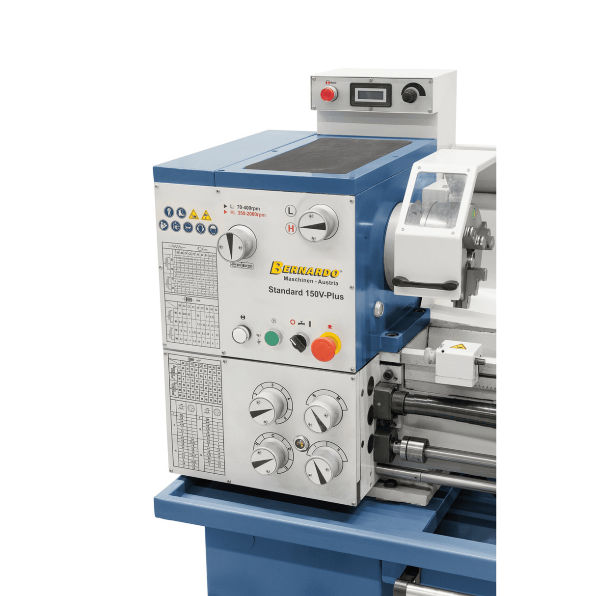 Standard 150 V-Plus Lathe with Guide Spindle or Shaft Spindle