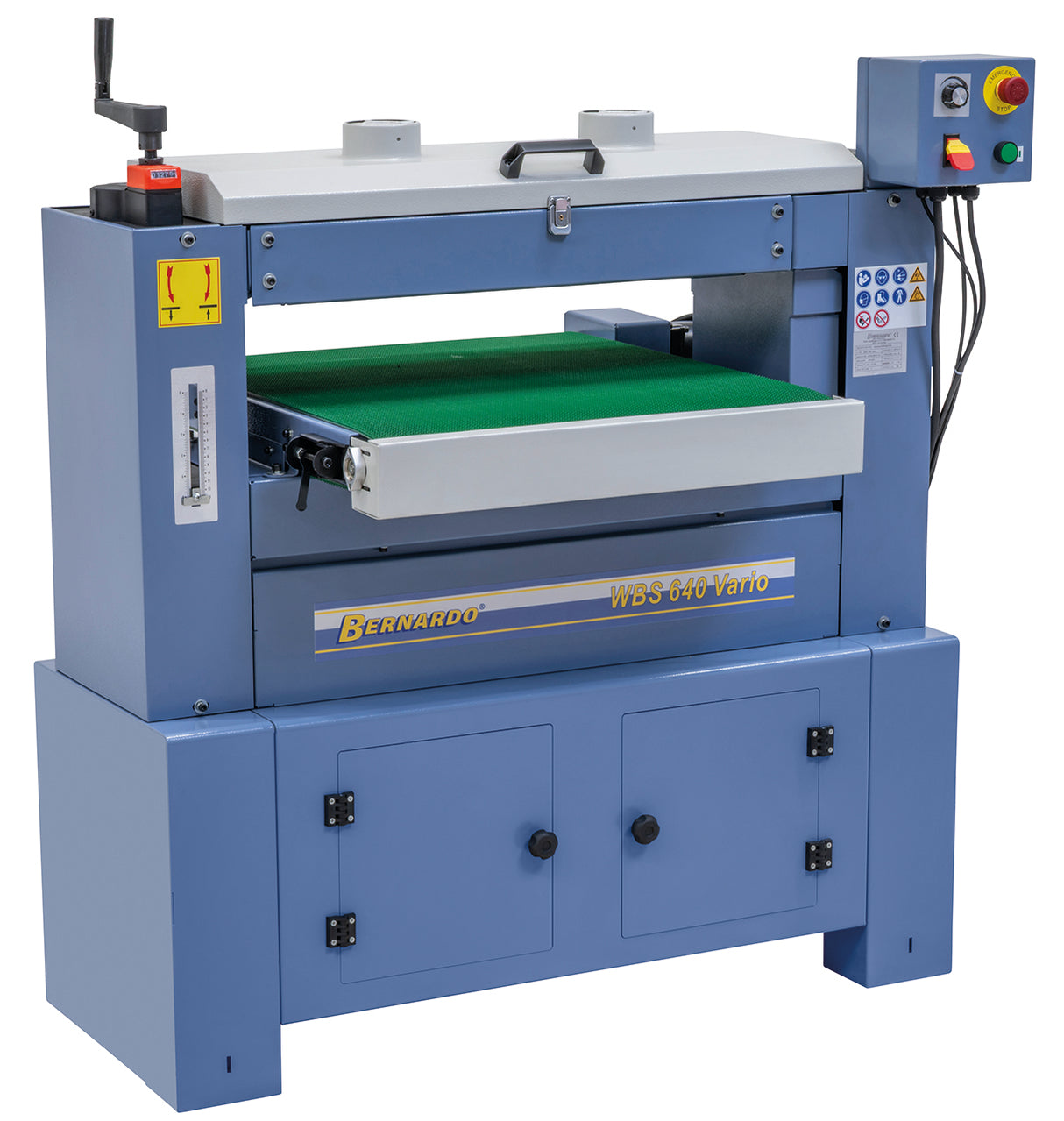 Calibratrice Bernardo WBS 640 Vario 230V / 400V – Professionale a doppio rullo