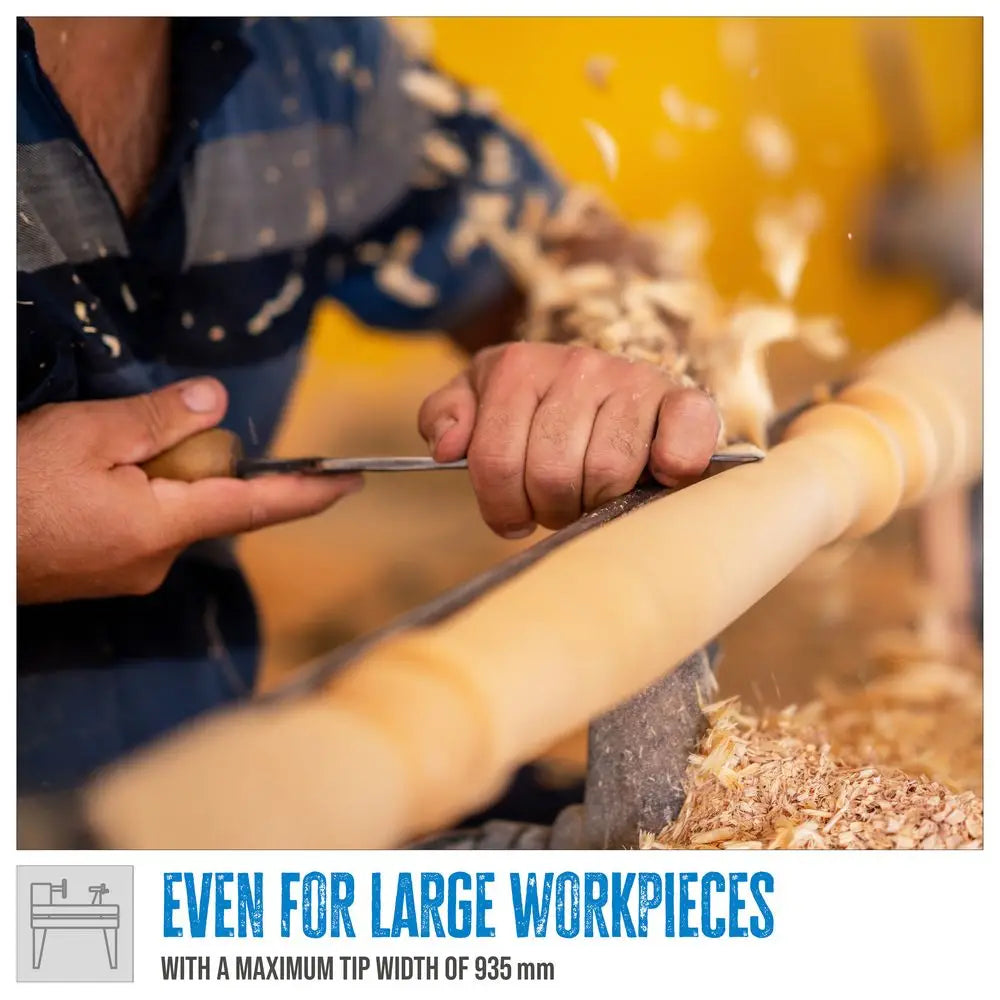 Güde GDM 1000 – Tornio per legno professionale con copiatrice e display digitale