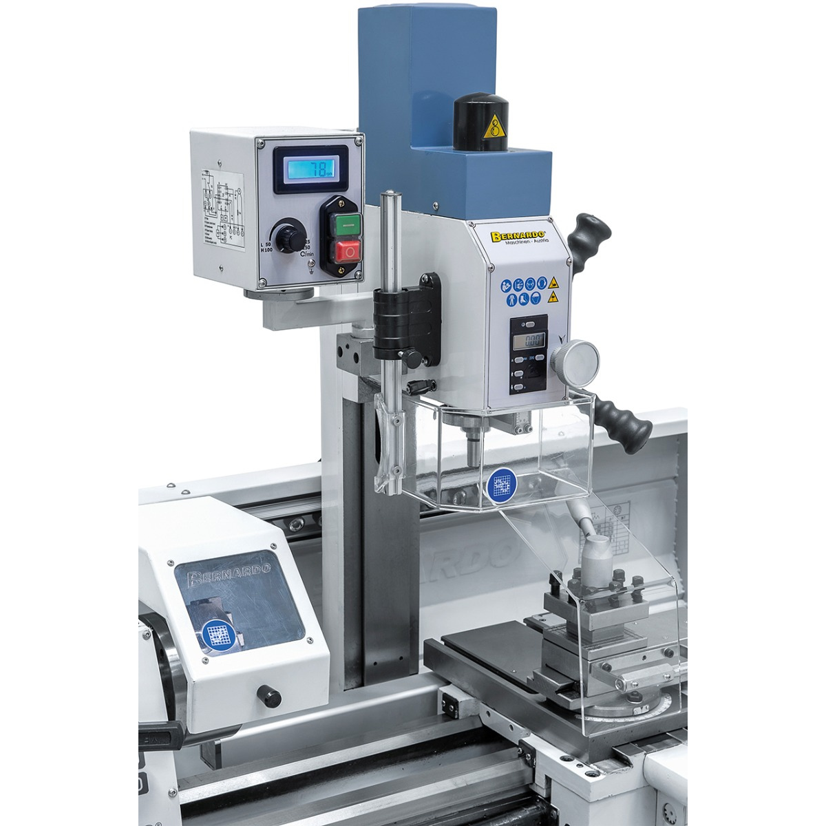 Proficenter 650 G - 230V metal lathe with display and milling machine