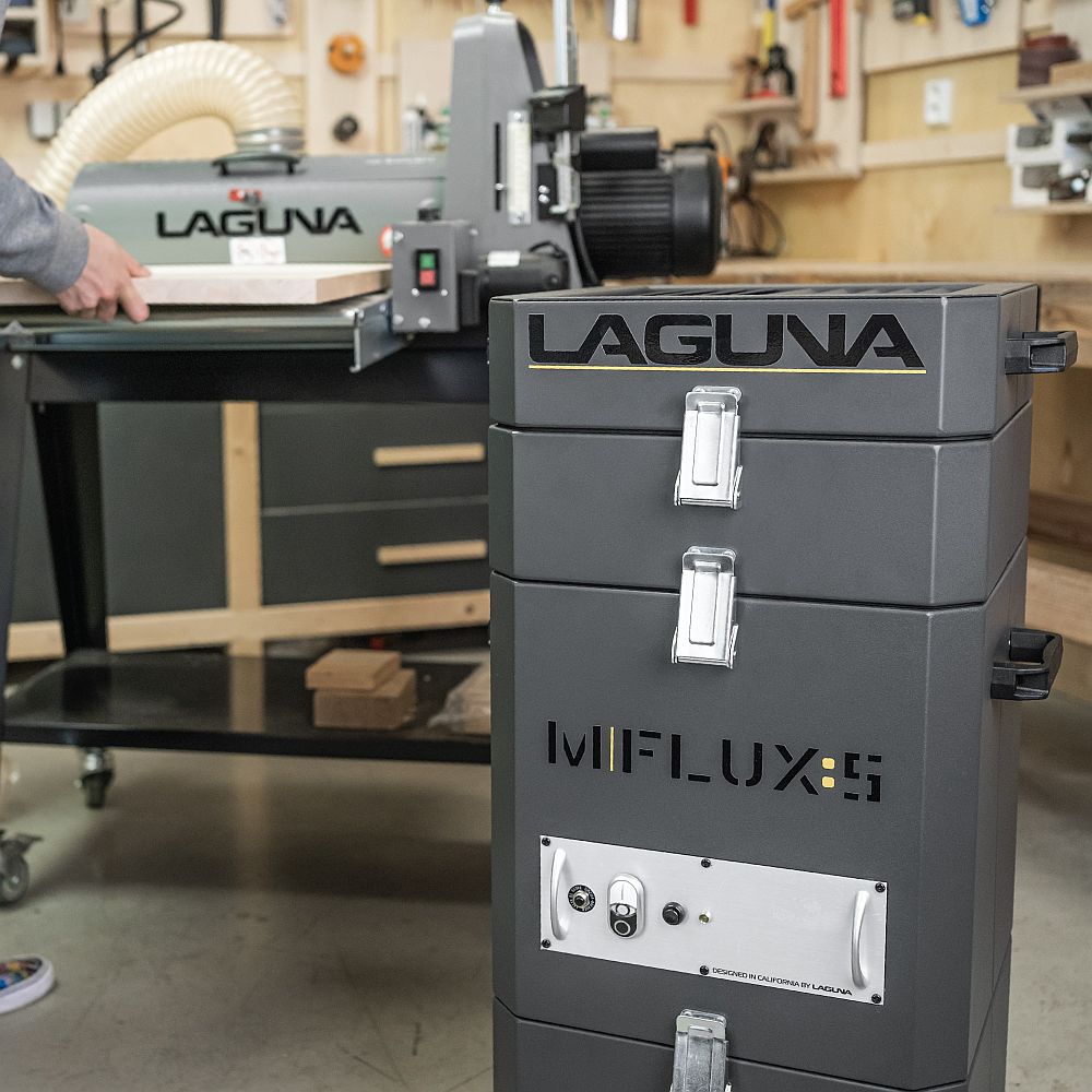 Impianto di filtrazione aria mobile professionale LAGUNA MFlux 5