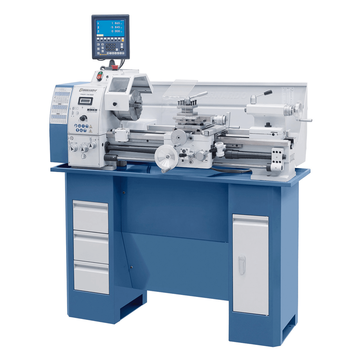 Profi 700 BQV lathe incl. 2-axis digital display