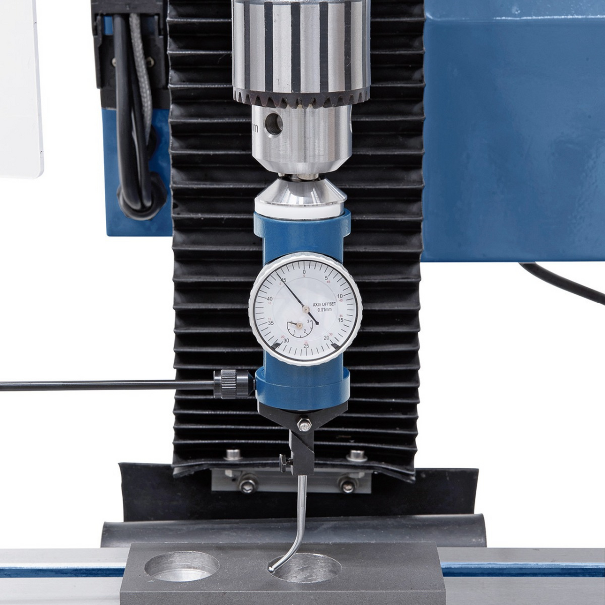 KF 28 Top drilling and milling machine with 3-axis feed and digital display