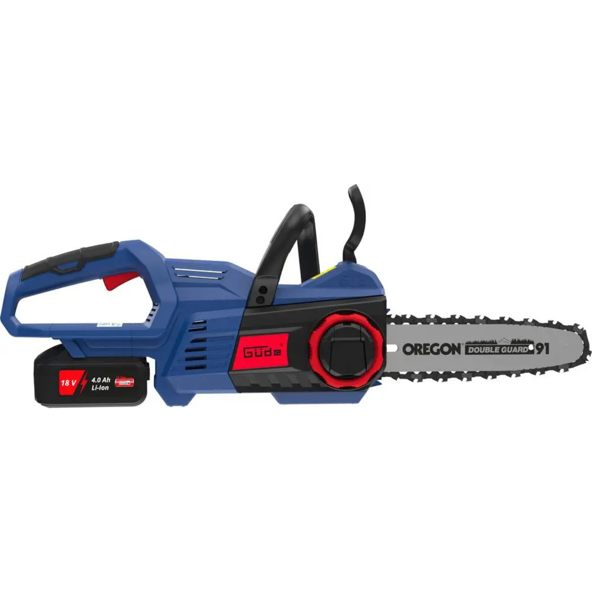 Motosega a batteria Guede KS 18-401-30 – 18V con barra Oregon 25 cm