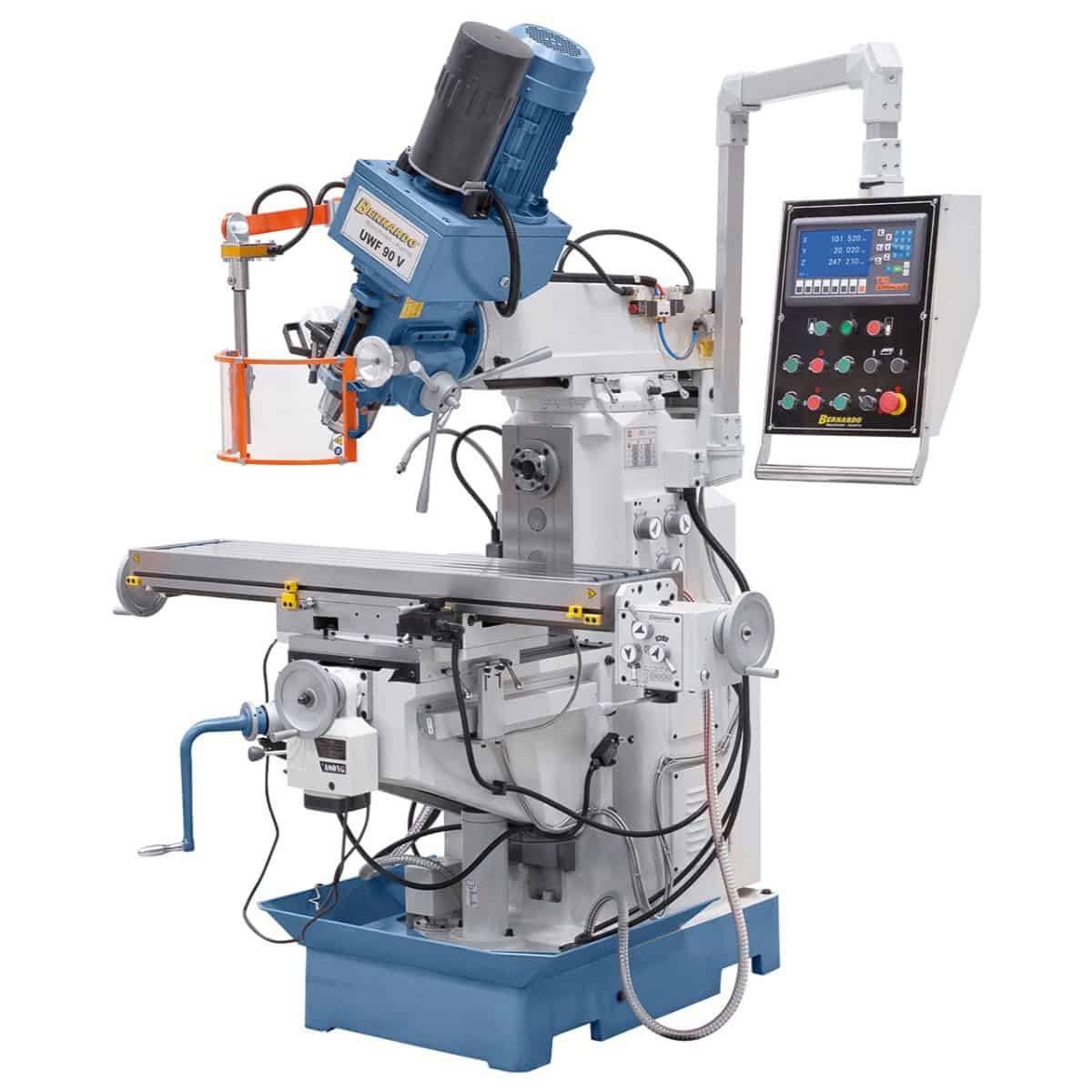 UWF 90 V universal milling machine with pneumatic tool clamping
