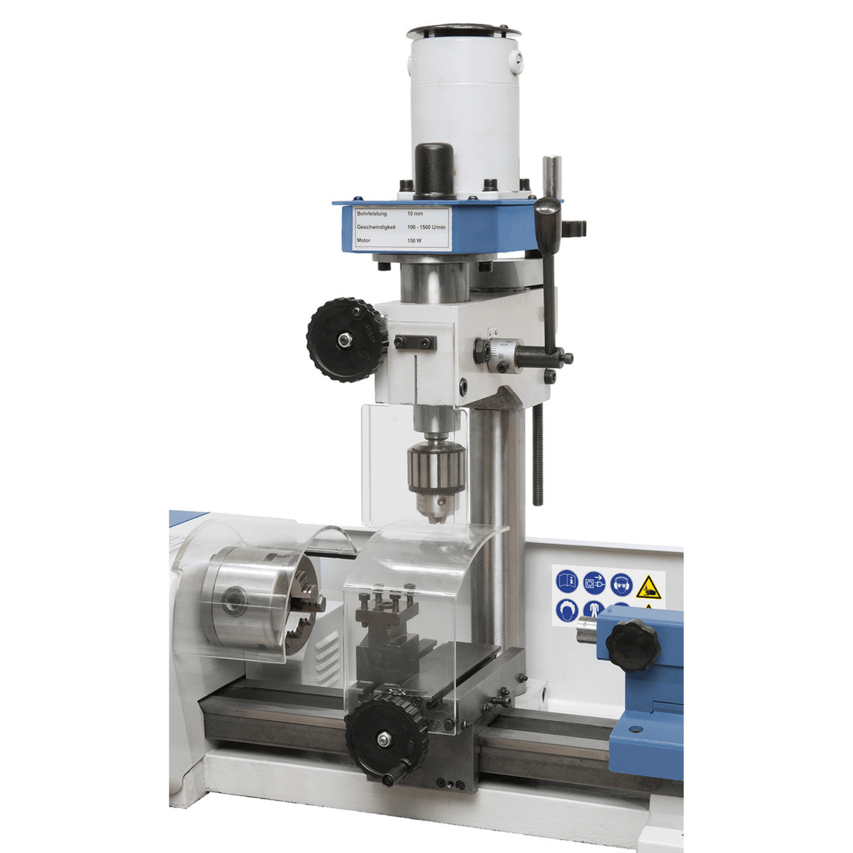 Bernardo Proficenter 250 – Mini tornio-fresatrice compatto 230 V