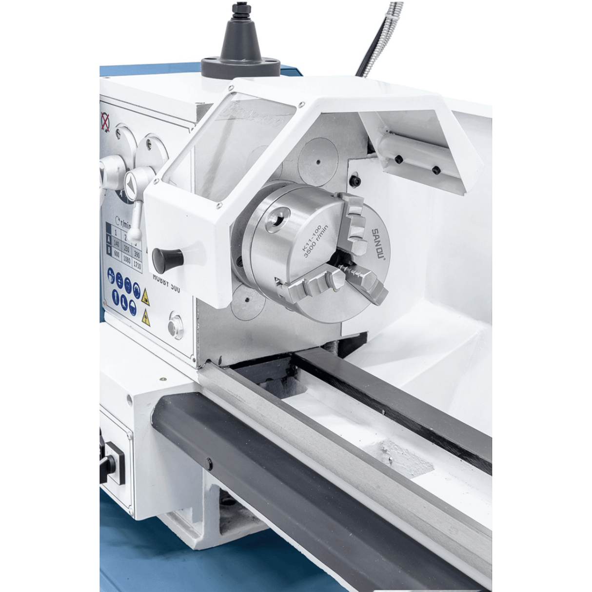 Hobby lathe 500 / 230 V incl. 3-axis position display DT 40