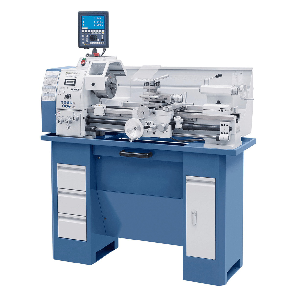 Profi 700 BQV lathe incl. 2-axis digital display