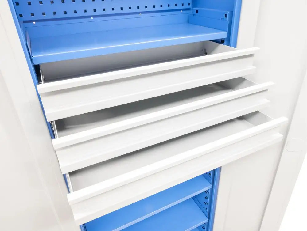 Armadio porta attrezzi Guede TYPE UNIVERSAL – Con cassetti e pannello