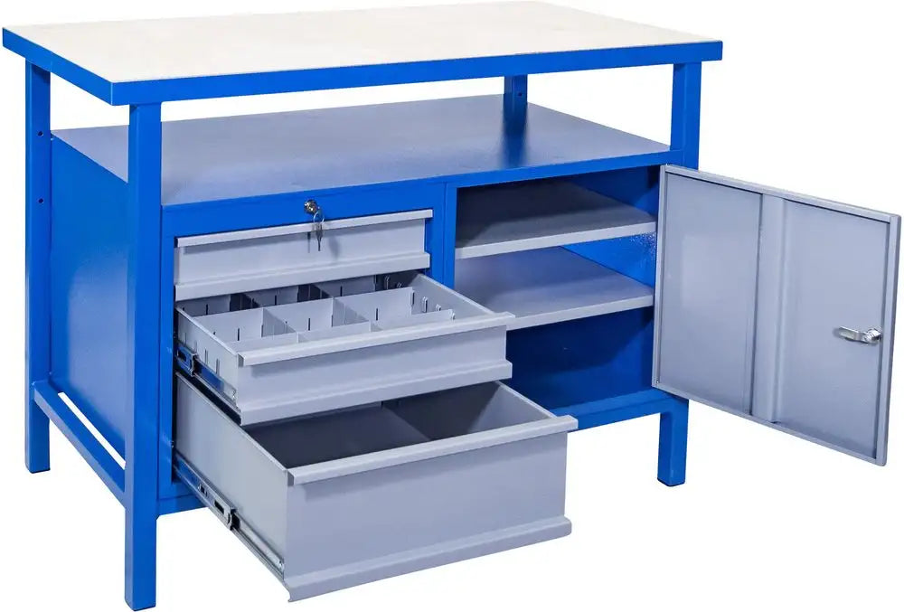 Banco da lavoro Guede P 1200 SLT – Faggio 38 mm, 400 kg