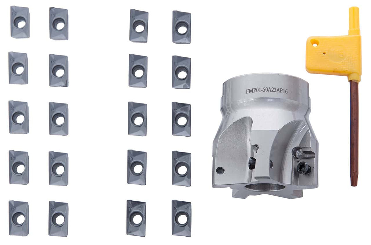 Planar and Angle Milling Set - Diameter 50 mm / B 22