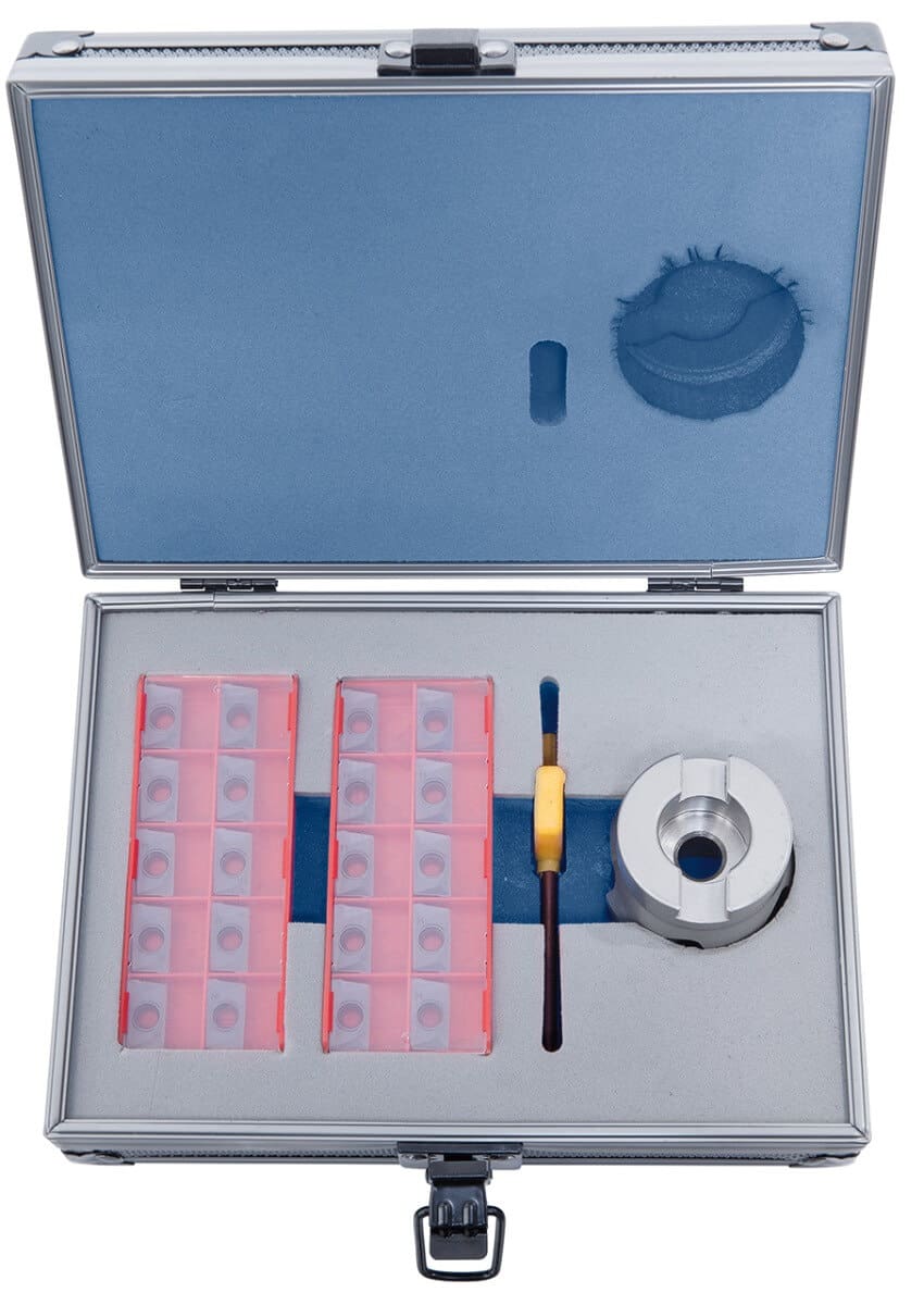 Set of cutters for flat and angular surfaces, diameter 40 mm / B 16 shank