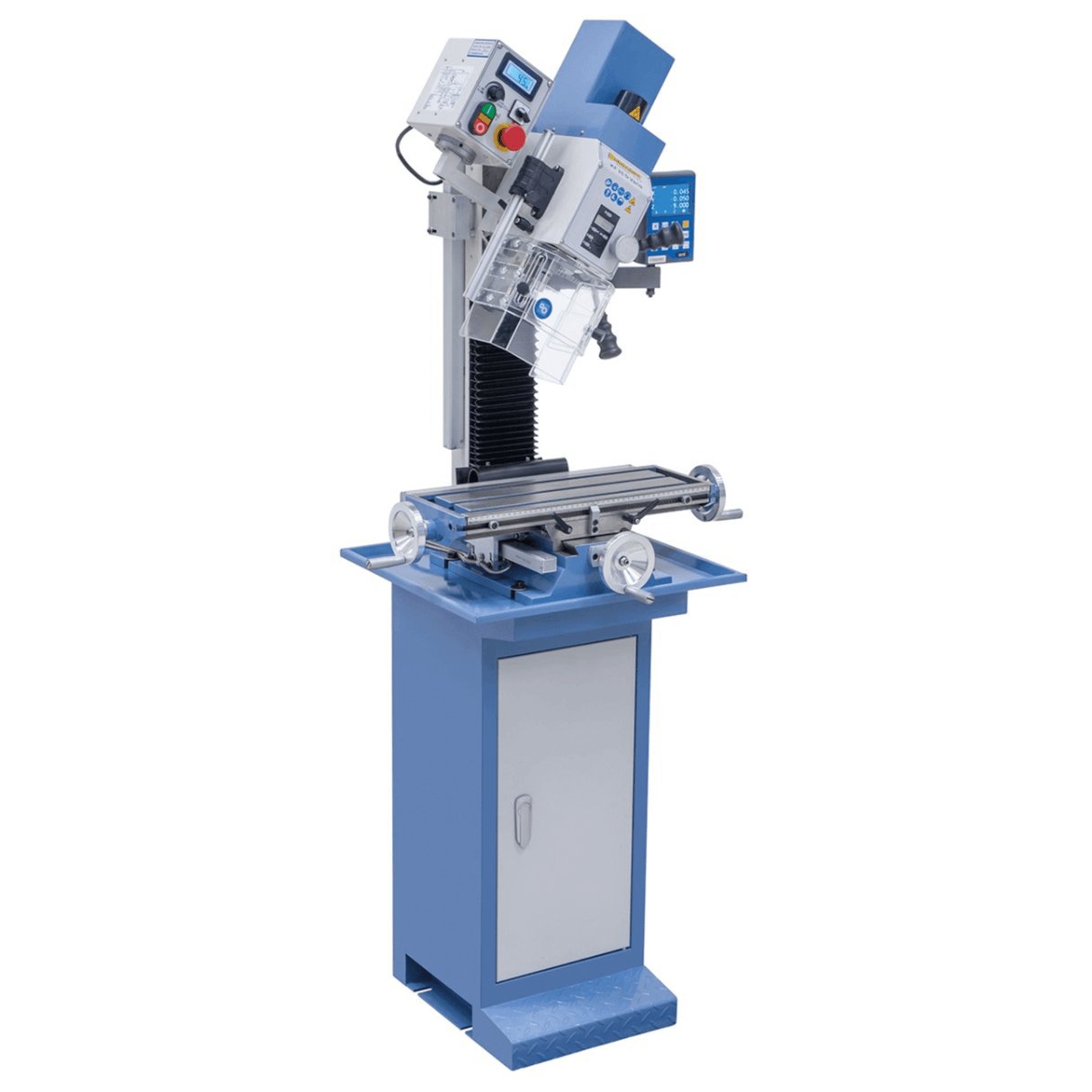 KF 25 D Vario drilling and milling machine with 3-axis digital display