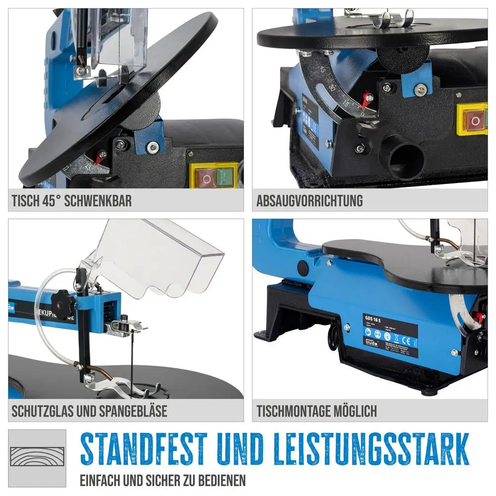 Güde GDS 16 E – Segatrice a traforo per modellismo e lavori di precisione