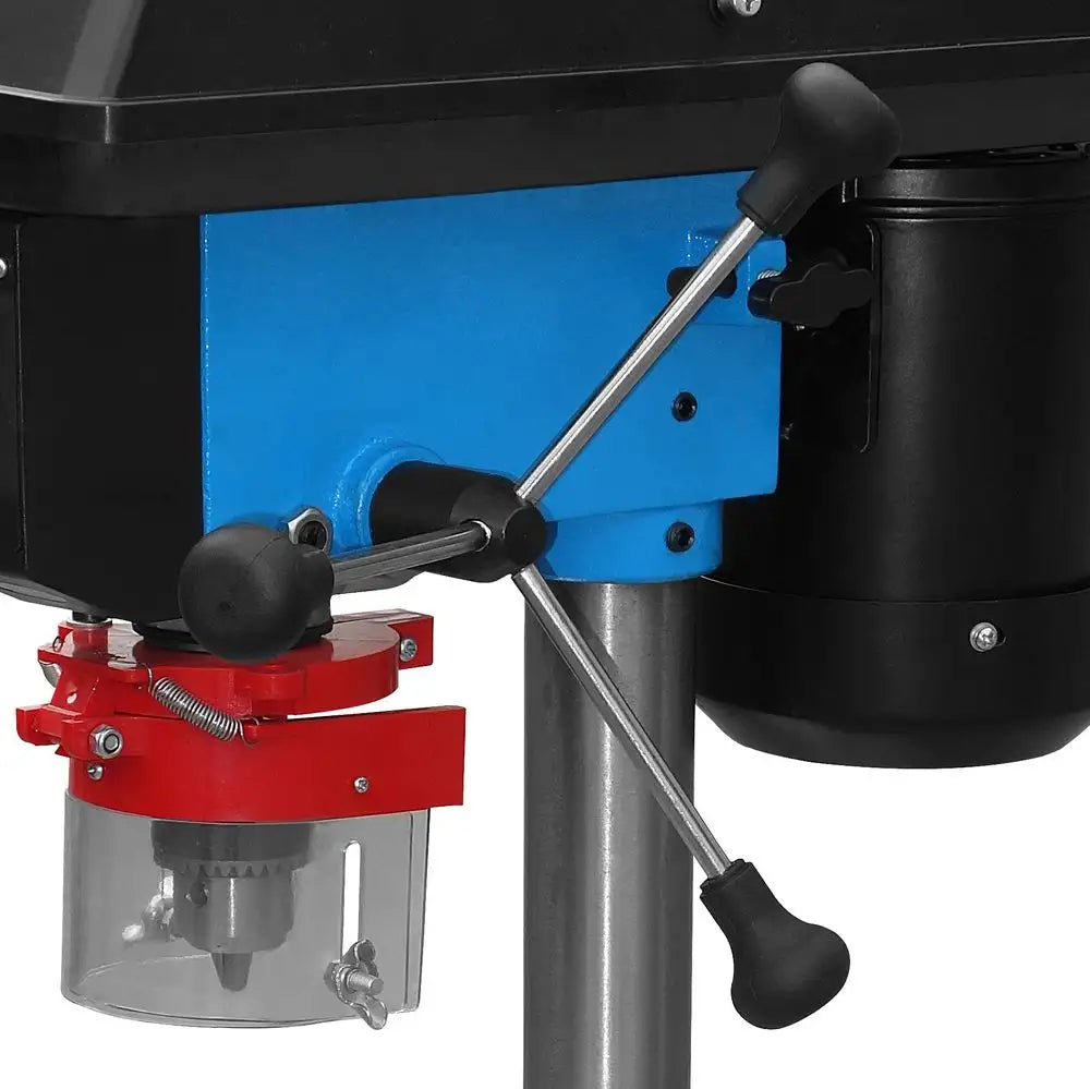 Guede GTB 13/355 – Trapano a colonna da banco 350W con pulegge e regolazione velocità