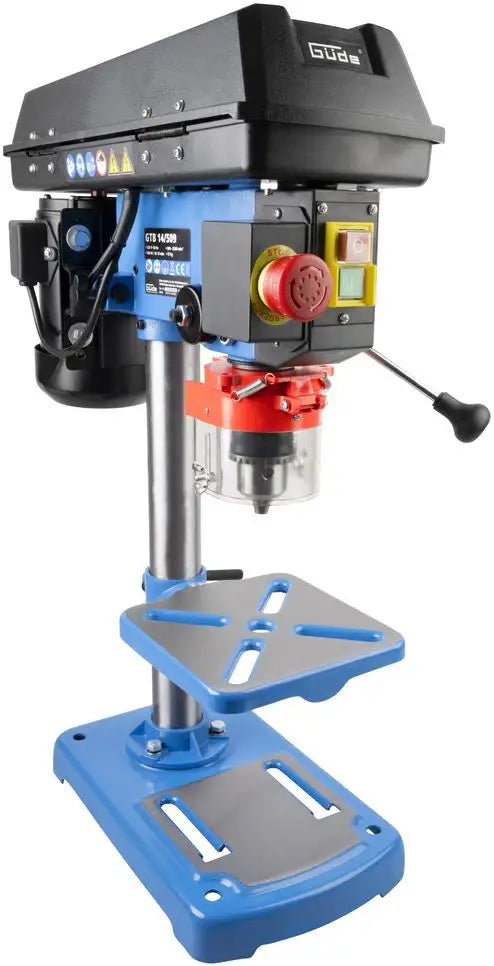 Guede GTB 14/509 – Trapano a colonna da banco 500W a 9 velocità