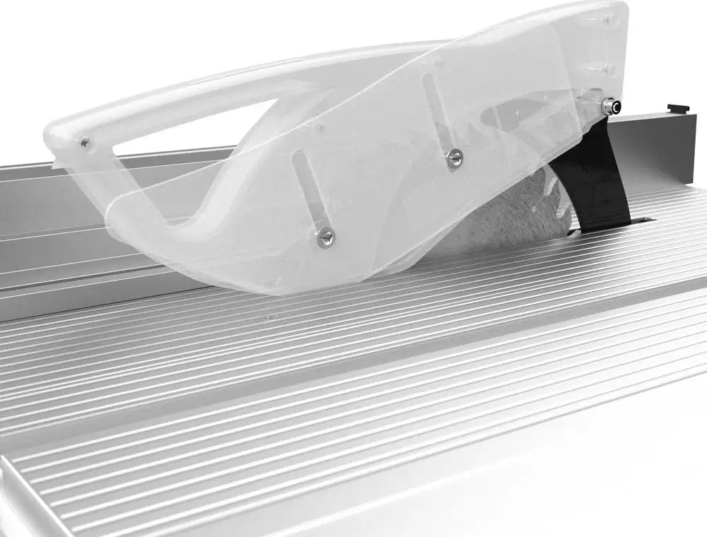 Sega circolare da banco Guede GTK 2000 A – 2000 W, Ø250 mm, tavolo in alluminio