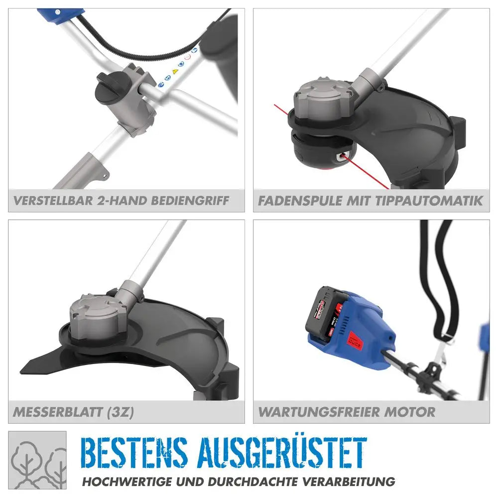 Decespugliatore a batteria Guede FS 36-0 36V ā Motore brushless potente