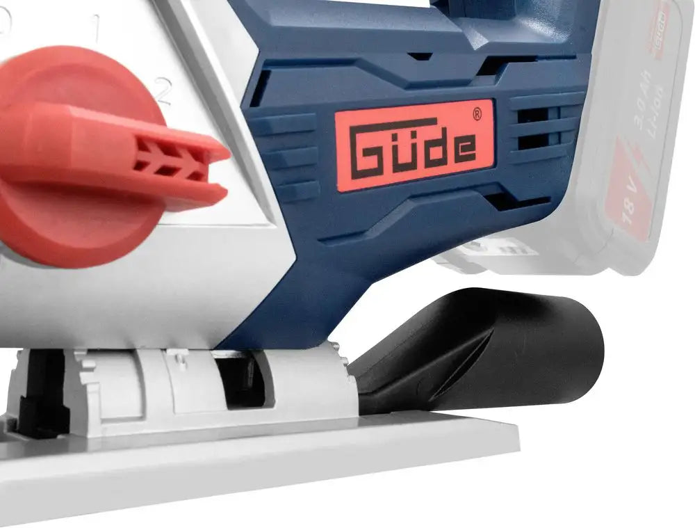 Seghetto alternativo Guede STS 18-0 – 18V E³, taglio legno fino a 80 mm