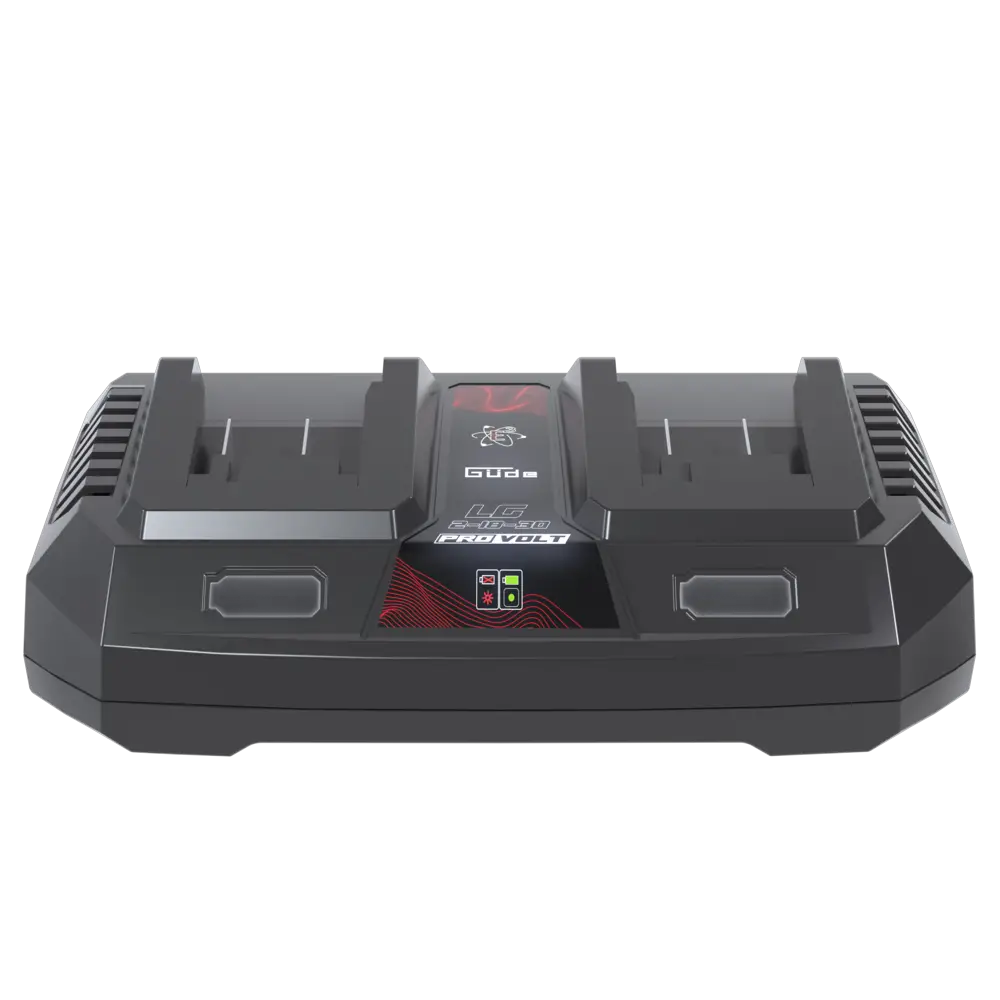 Caricabatterie doppio Guede LG 2-18-30 – 18V E³ 2x3,0 A rapido