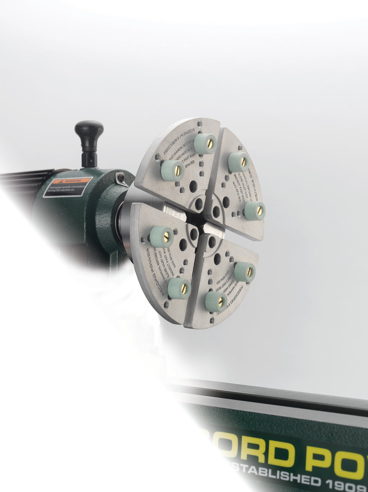 Accessorio per macchina utensile Record Power Ganasce di ripresa con tamponi morbidi
