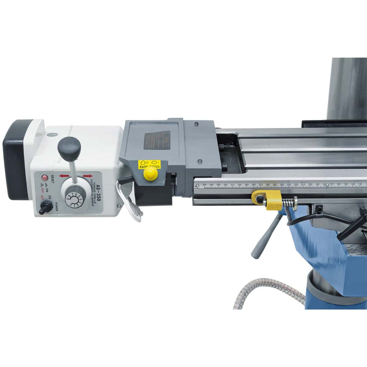 BF 45 HSV drilling and milling machine with X-axis feed