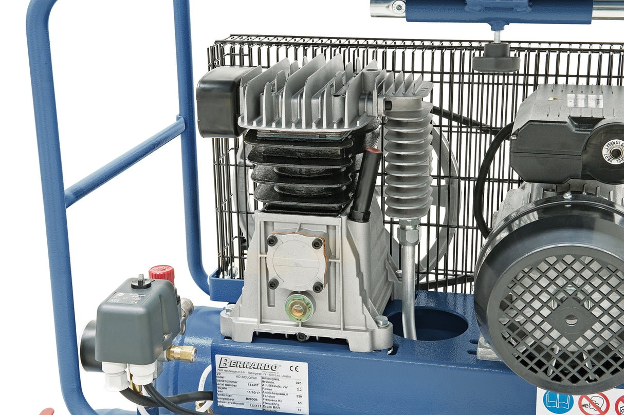 AC17/DUO/F/W mobile compressor