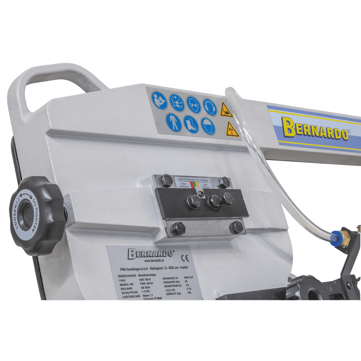 Metal band saw EBS 180 B / 400 V