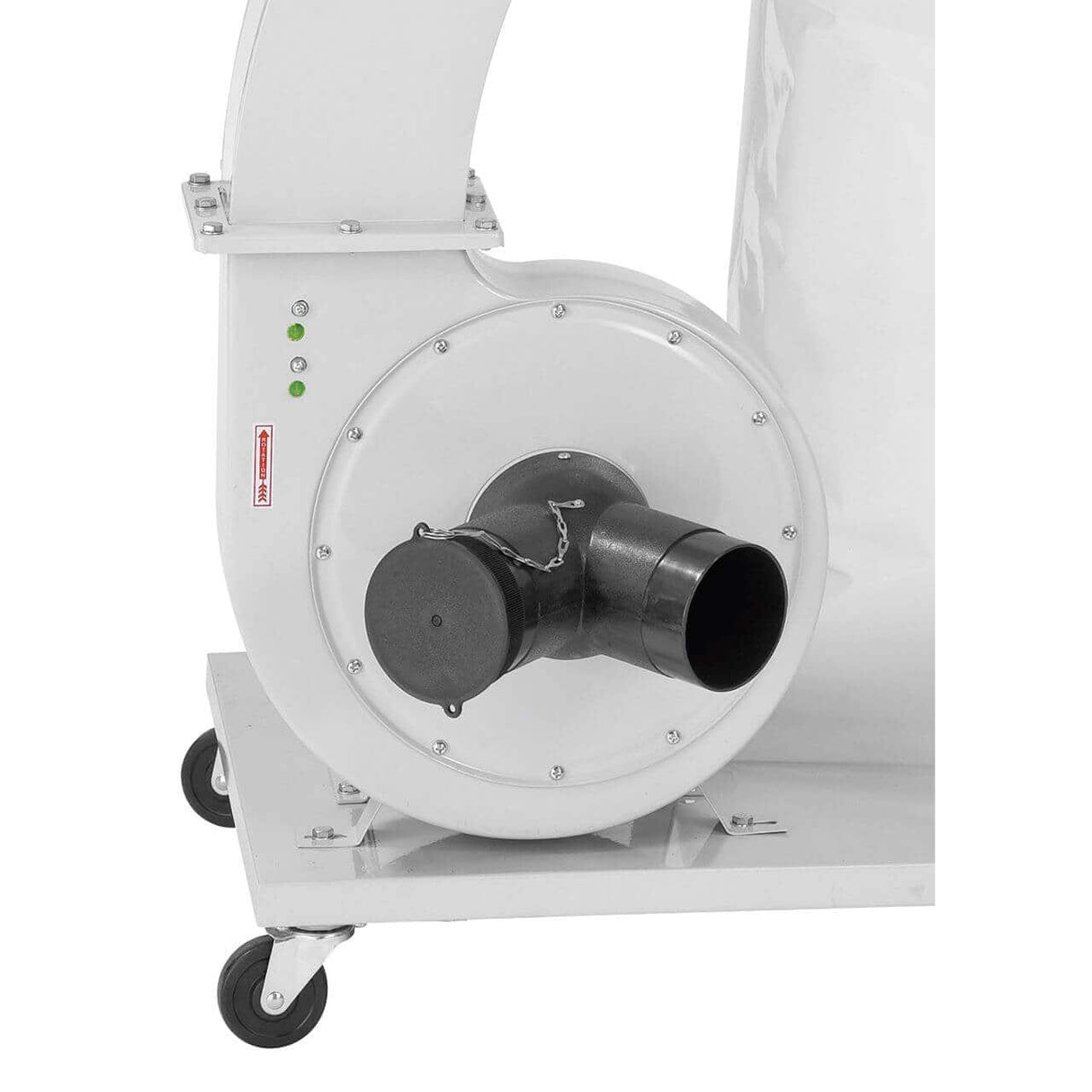 Impianto di aspirazione con cartucce per polveri sottili D