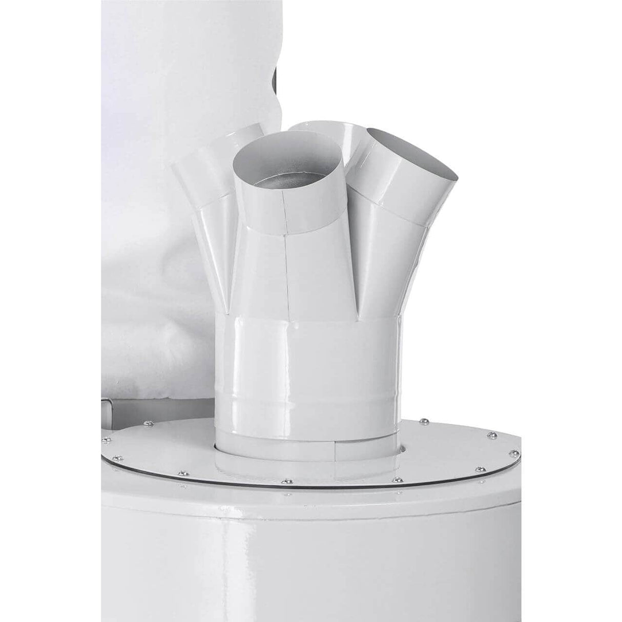 Impianto di aspirazione con cartucce per polveri sottili DC