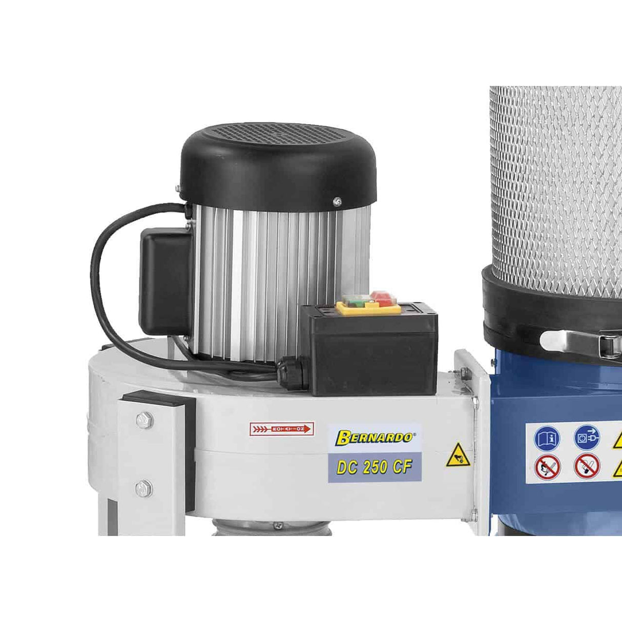 Impianto di aspirazione con cartucce per polveri sottili DC