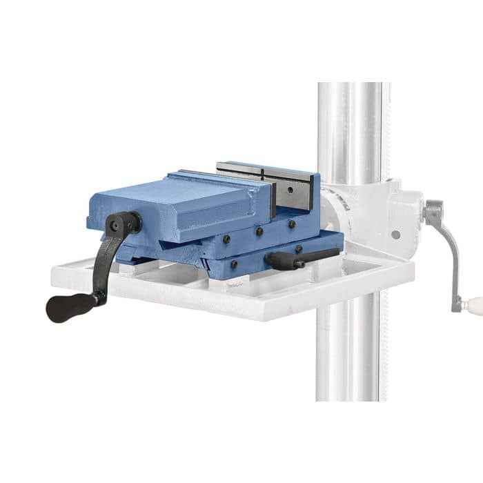 155 mm drilling machine vice
