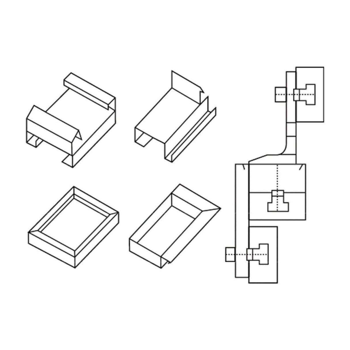Piegatrici con lama superiore, inferiore e di piegatura segmentata